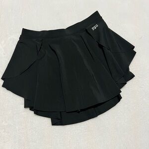 DSG Elegant Black Layered Skirt
